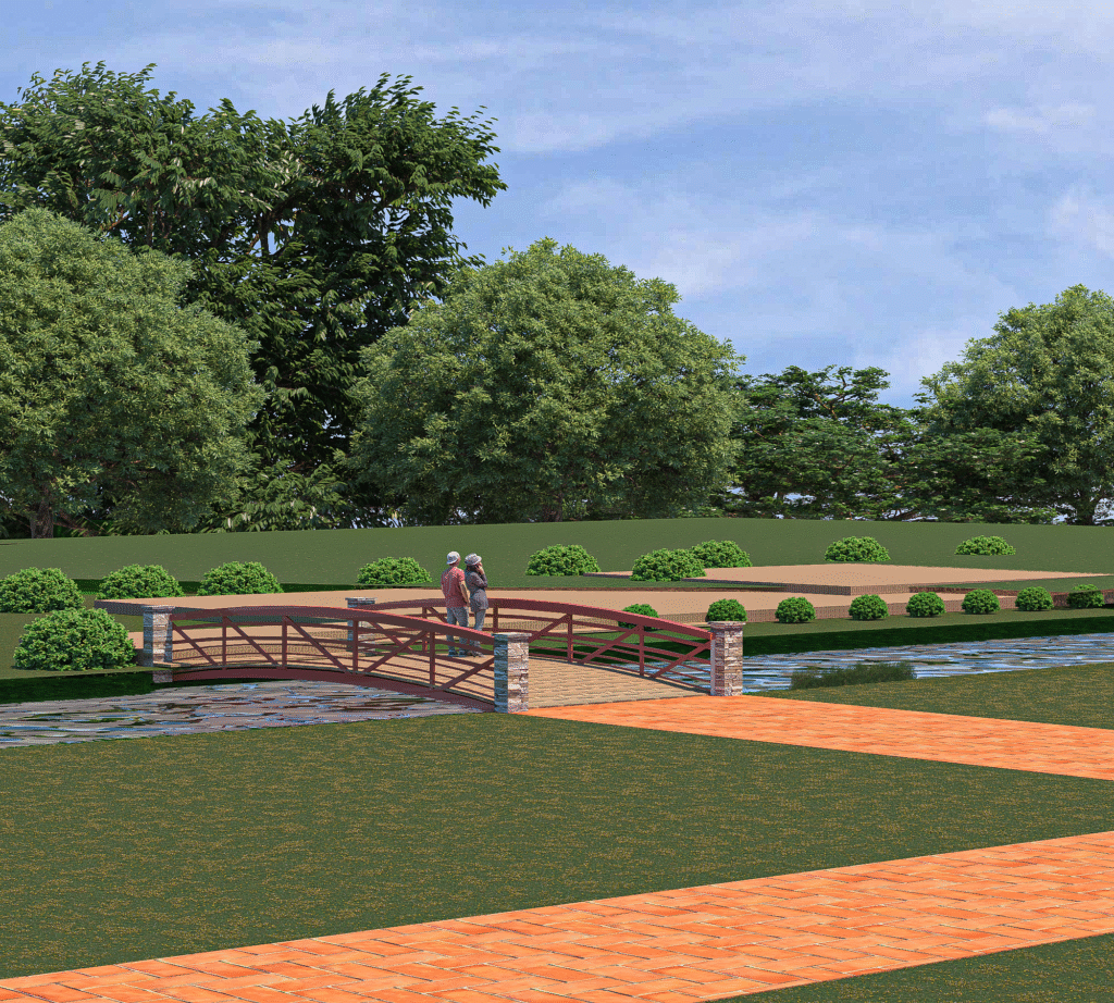 Urban Modern Bridge architectural design, gallery view 5