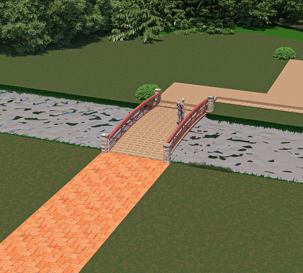 Urban Modern Bridge architectural design, gallery view 7