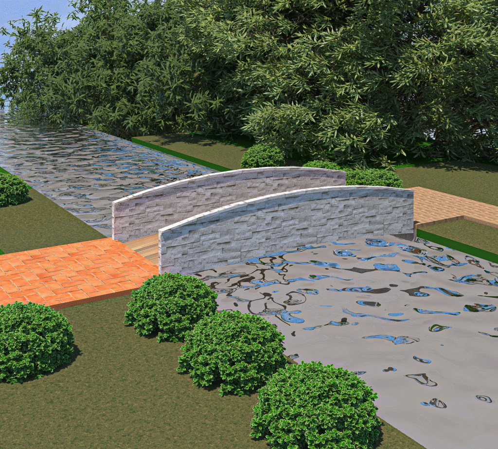 Urban Modern Bridge architectural design, gallery view 3