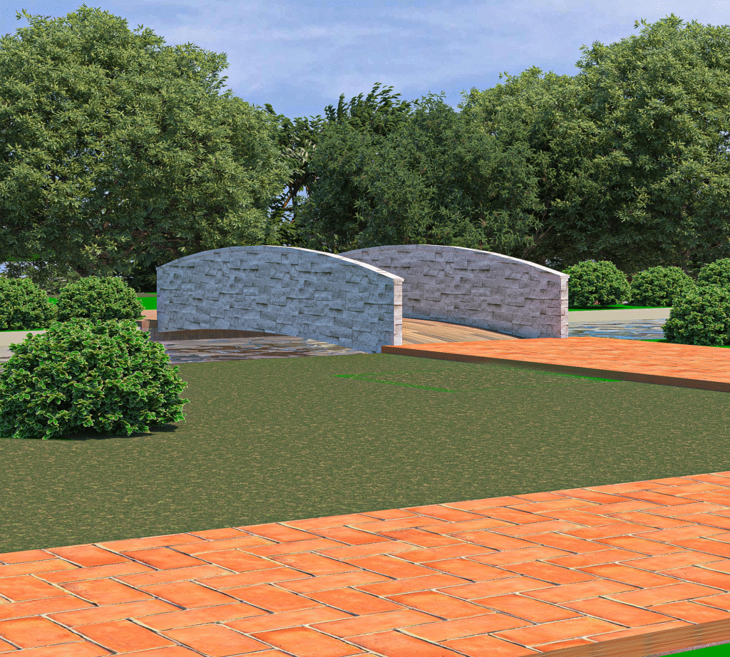 Urban Modern Bridge architectural design, gallery view 1