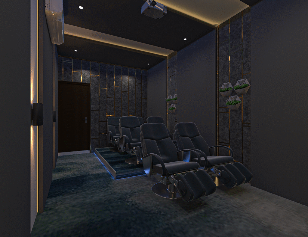 Luminous Cinema Experience architectural design, gallery view 2