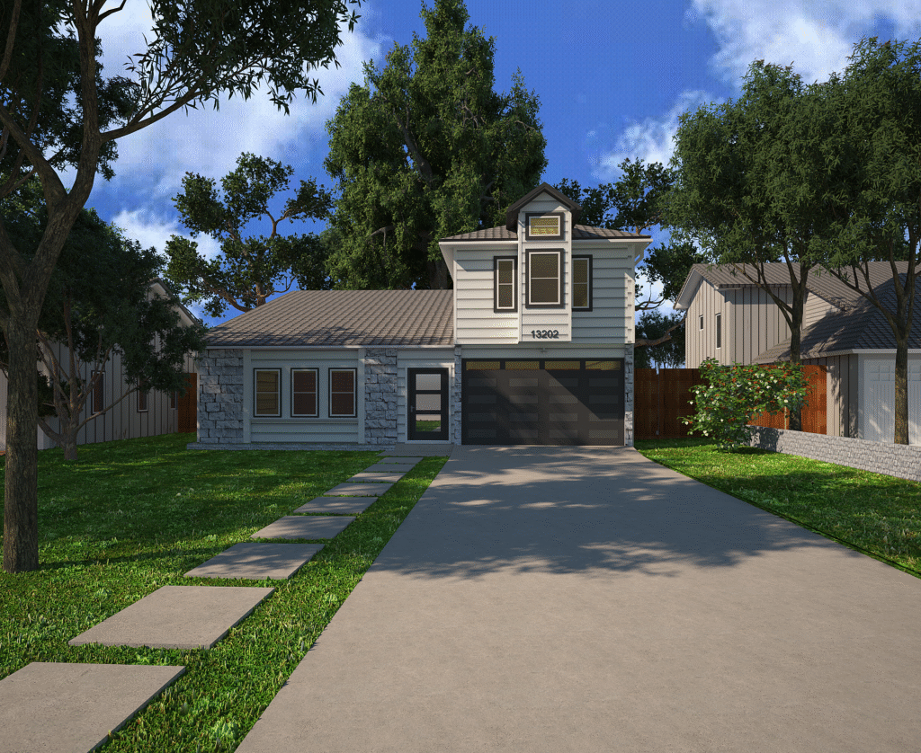 Family Friendly Living Space architectural design, gallery view 1