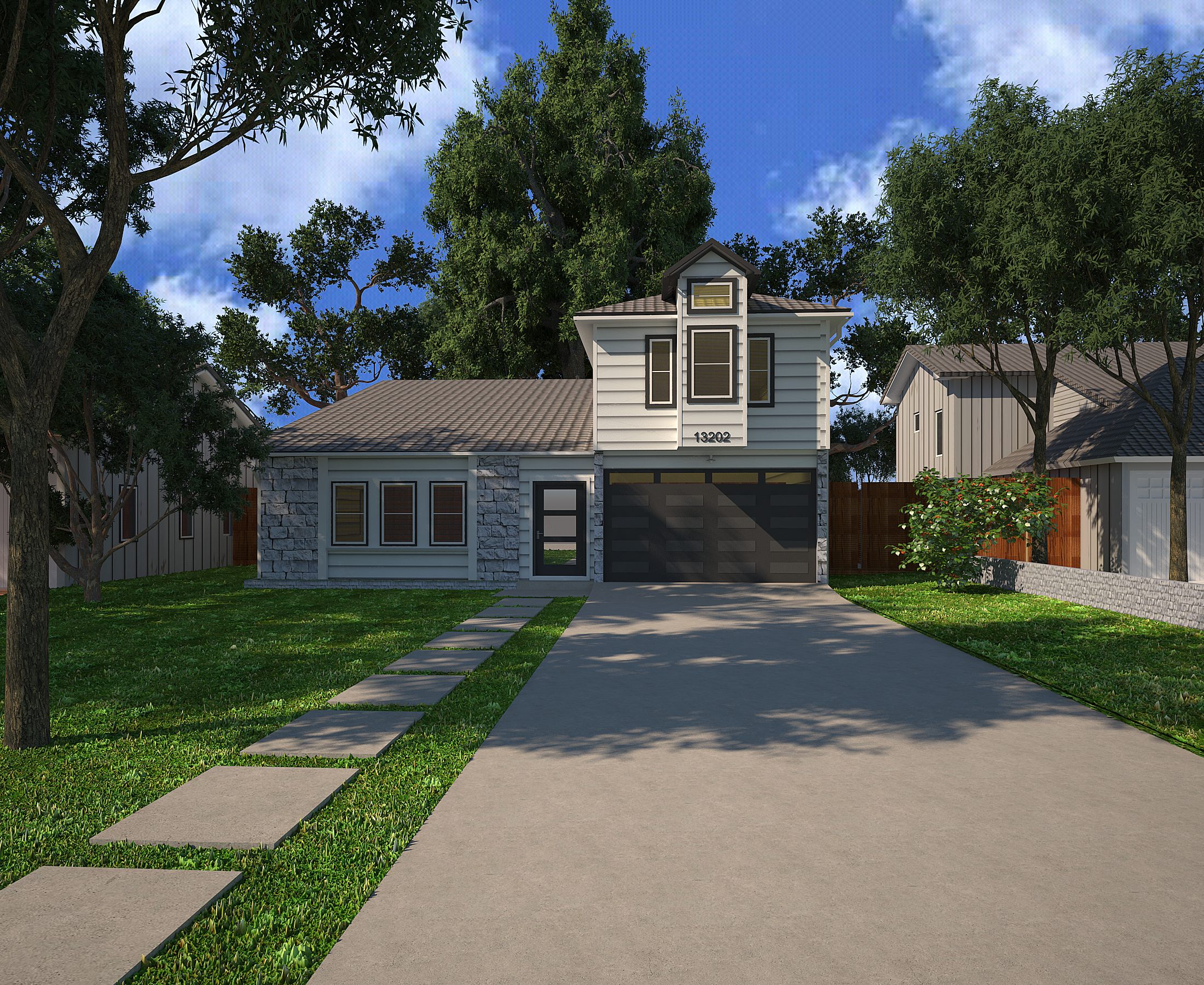 Family Friendly Living Space architectural design
