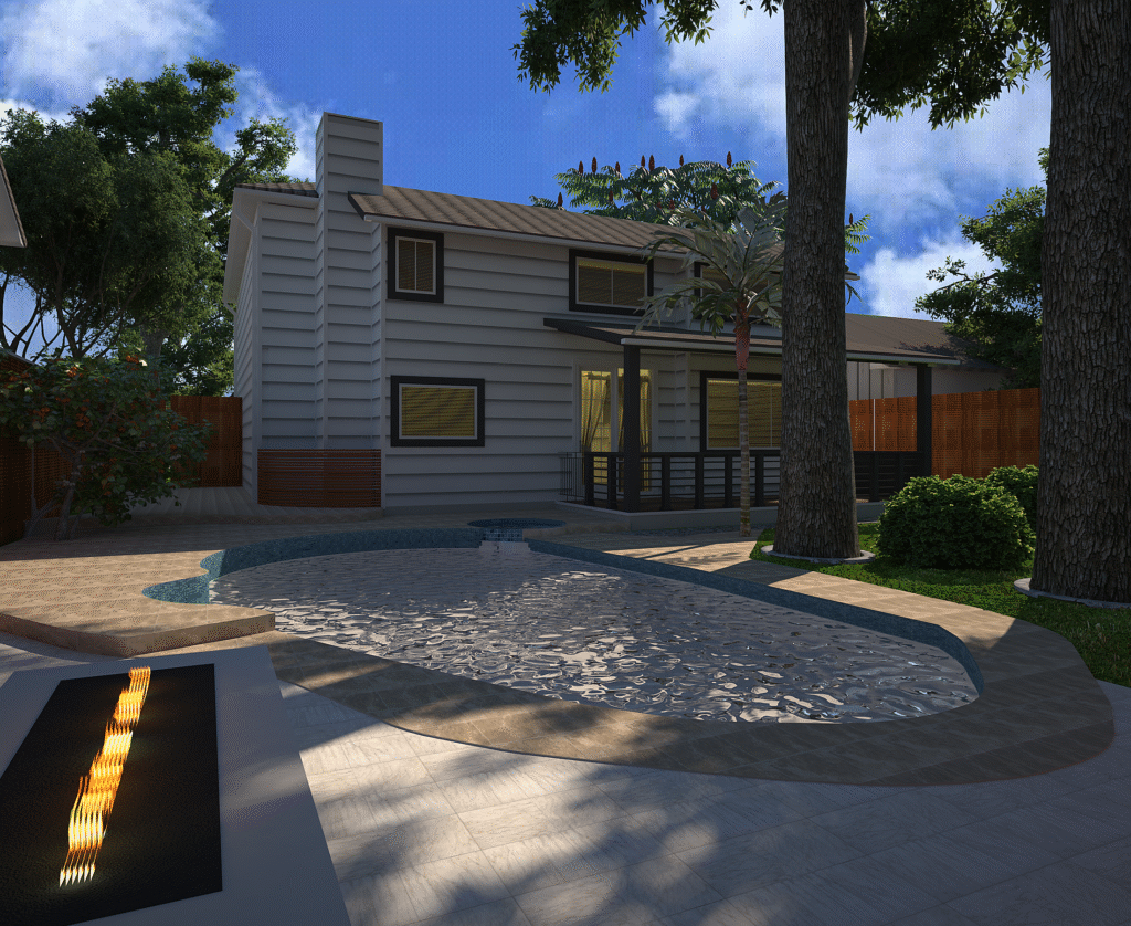 Family Friendly Living Space architectural design, gallery view 2
