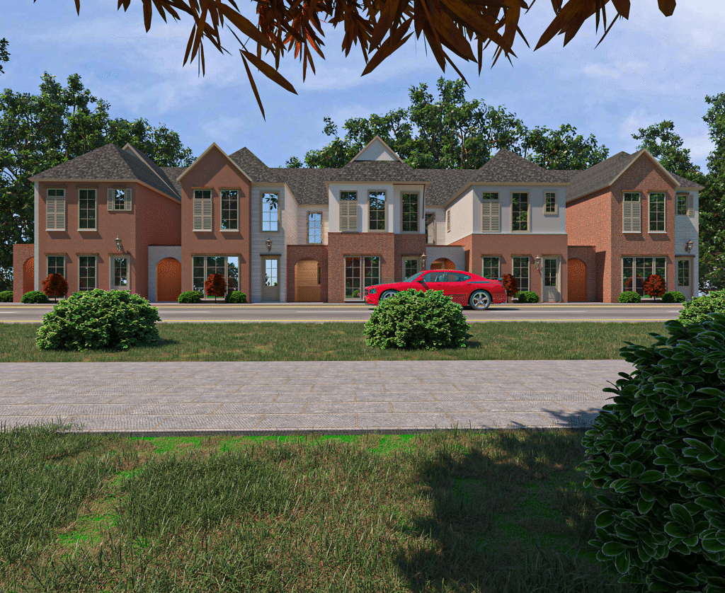 Urban Modern Duplex architectural design, gallery view 3
