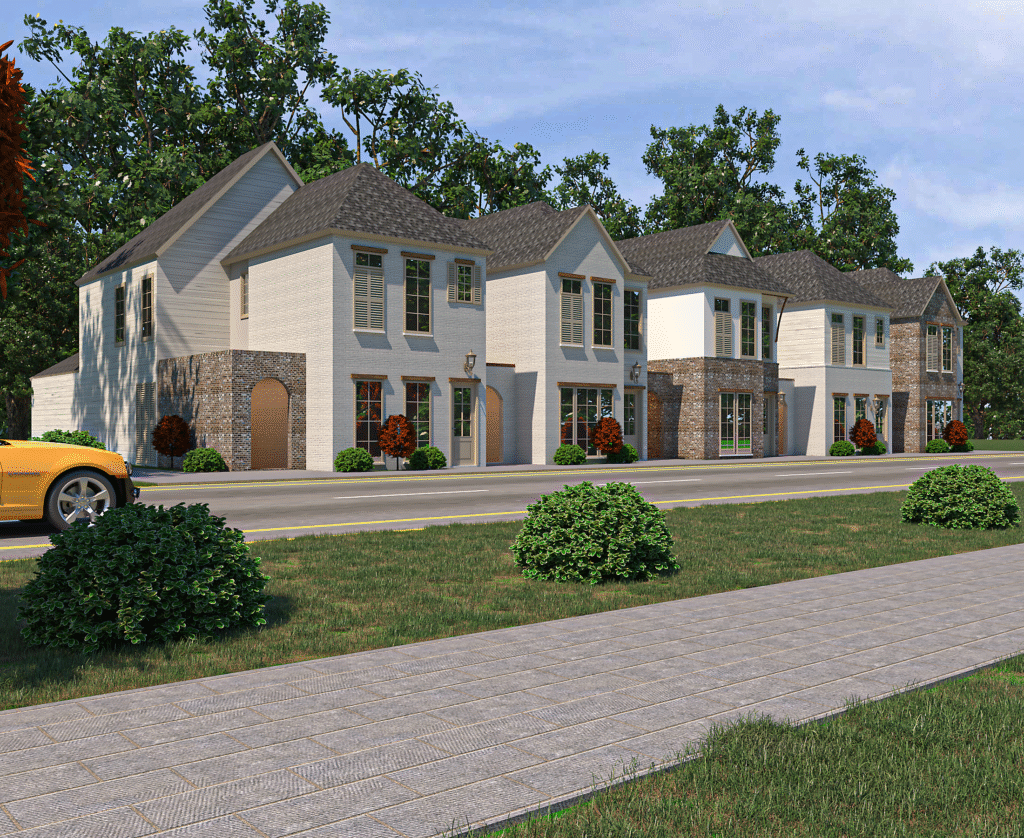 Urban Modern Duplex architectural design, gallery view 2