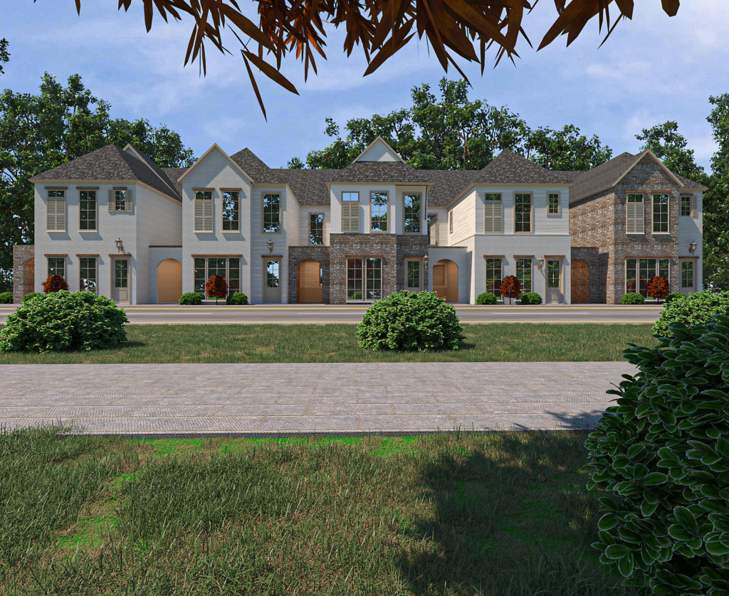 Urban Modern Duplex architectural design, gallery view 1