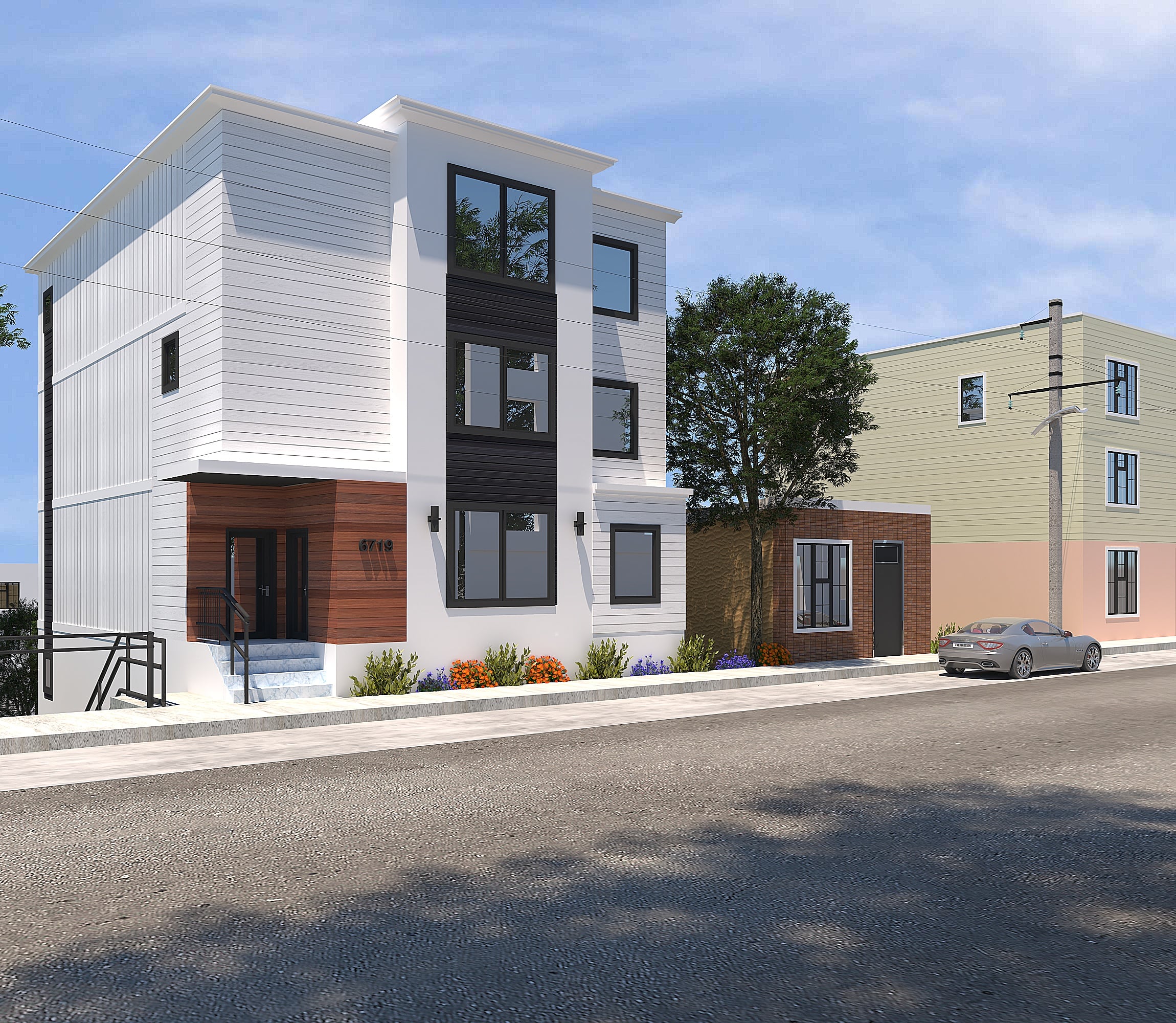Suburban Family Home architectural design