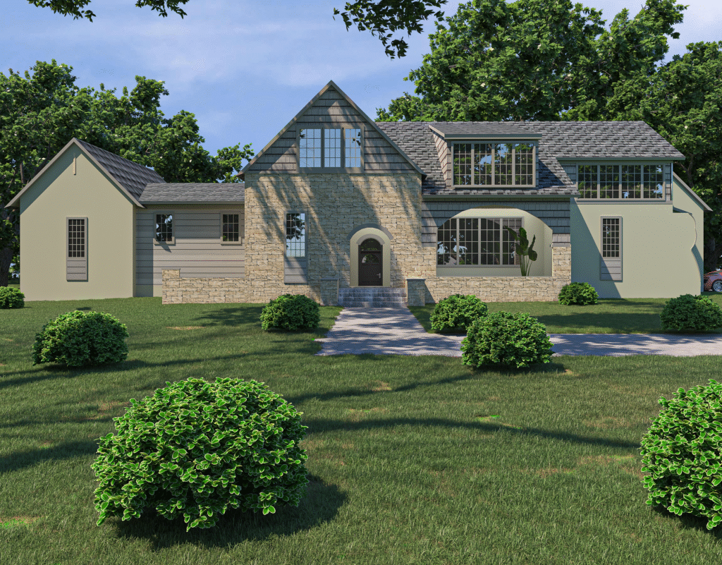 Modern Ridge Residence architectural design, gallery view 3