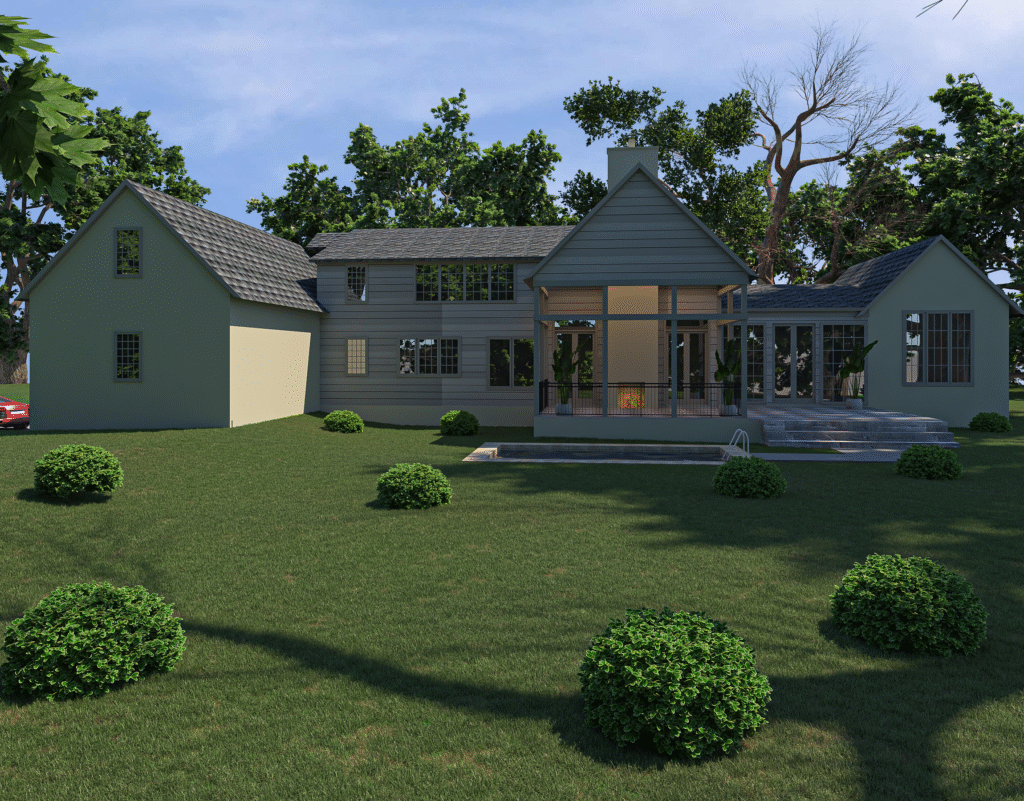 Modern Ridge Residence architectural design, gallery view 2