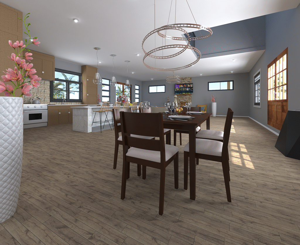 The Wooden Haven architectural design, gallery view 1