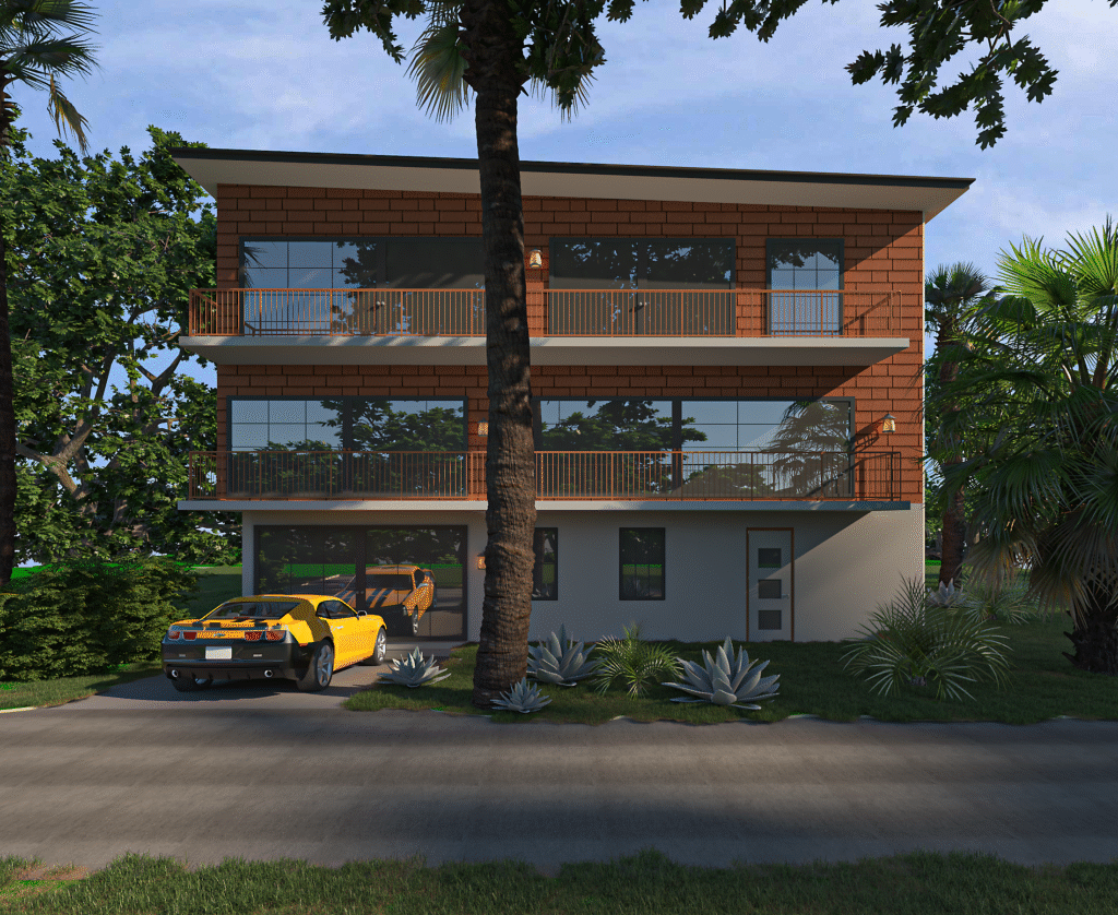 Evergreen Retreat architectural design, gallery view 3