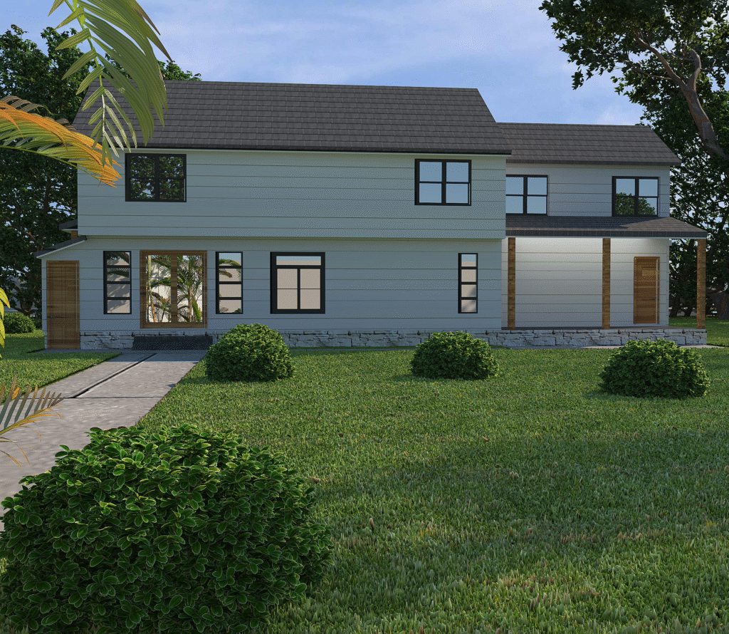 The Wooden Haven architectural design, gallery view 1